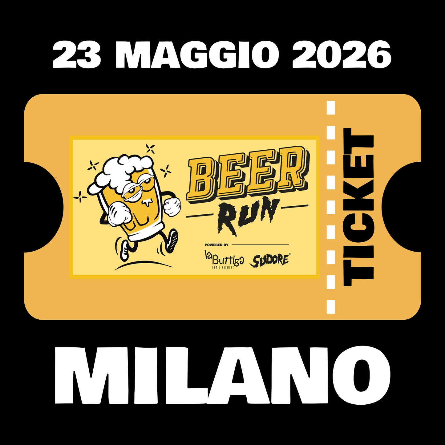 TICKET BEER RUN MILANO - 23 MAGGIO 2026