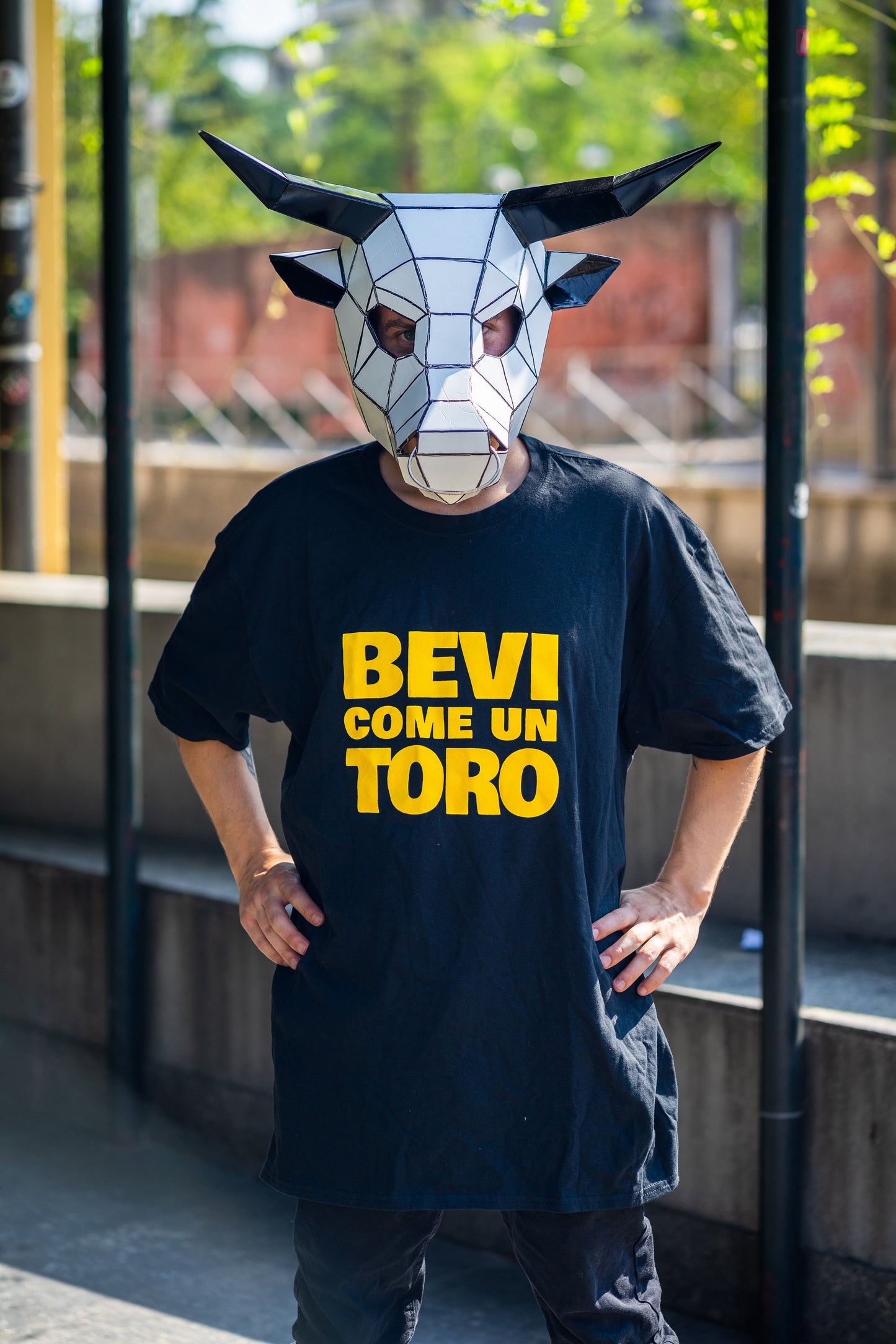 T-SHIRT BEVI COME UN TORO
