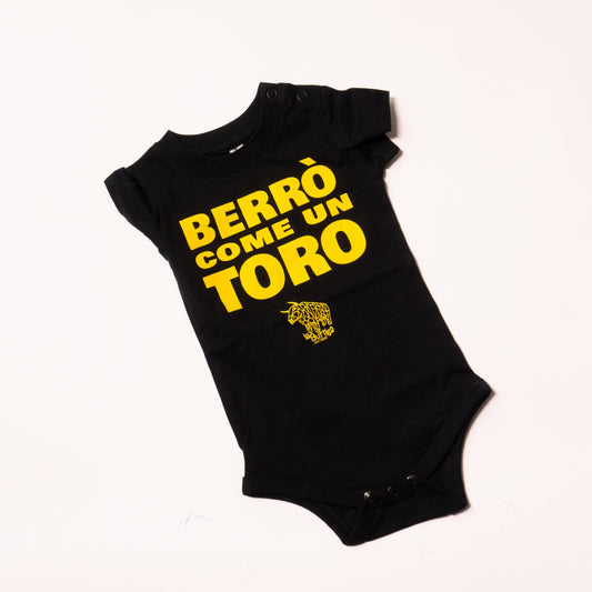 BODY PER BAMBINO "BERRO' COME UN TORO"