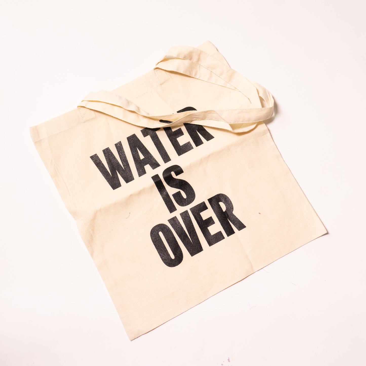 COTTON BAG "WATER IS OVER"